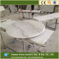 Different kinds round custom cut marble table top
